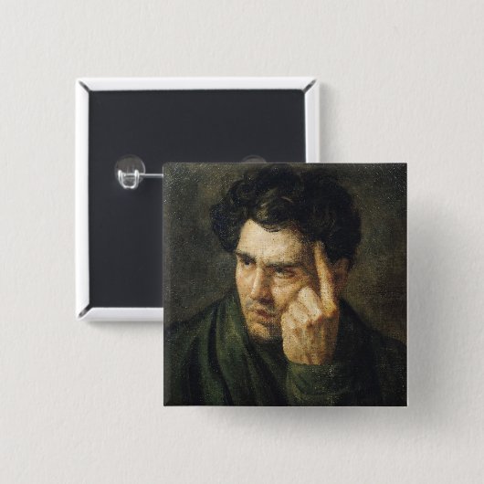 Porträt von Lord Byron Button (Vorne & Hinten)