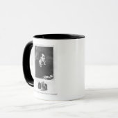 Porträt von Lord Byron Tasse (Vorderseite Links)