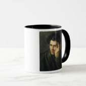 Porträt von Lord Byron Tasse (VorderseiteRechts)