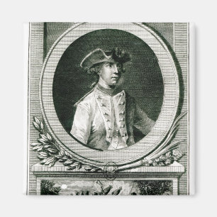 Porträt von Louis, Ritter d'Assas Magnet