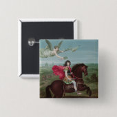 Porträt von Louis XIV 2 Button (Vorne & Hinten)