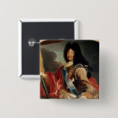 Porträt von Louis XIV 2 Button (Vorne & Hinten)