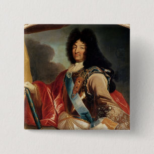 Porträt von Louis XIV 2 Button