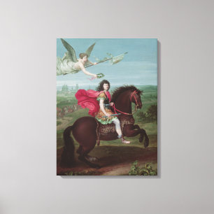Porträt von Louis XIV 2 Leinwanddruck