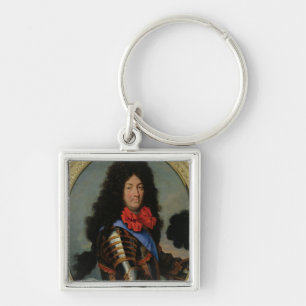 Porträt von Louis XIV Schlüsselanhänger