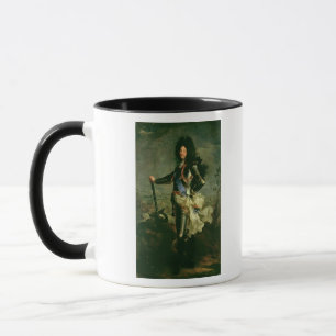 Porträt von Louis XIV Tasse