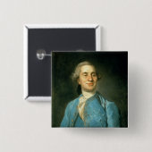 Porträt von Louis XVI 1775 Button (Vorne & Hinten)