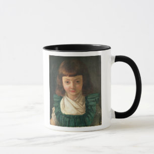 Porträt von Louis XVII als Kind, 1791 Tasse