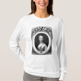 Porträt von Louise Honorine Crozat du Chatel T-Shirt