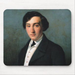 Porträt von Lucien Petipa 1849 Mousepad