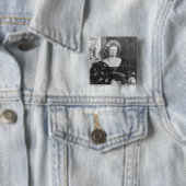 Porträt von Lucrezia Borgia Button (Beispiel)