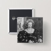 Porträt von Lucrezia Borgia Button (Vorne & Hinten)