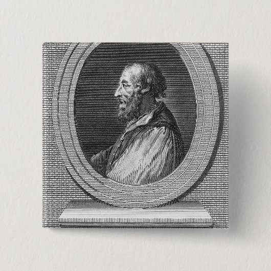 Porträt von Ludovico Ariosto Button (Vorderseite)