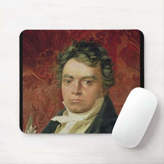 Porträt von Ludwig van Beethoven Mousepad (Mit Mouse)