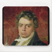 Porträt von Ludwig van Beethoven Mousepad (Vorne)