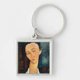 Porträt von Lunia Czechowska, 1918 Schlüsselanhänger