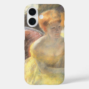Porträt von Lydia bei der Oper von Mary Cassatt iPhone 16 Hülle