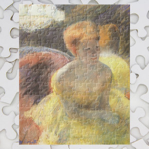 Porträt von Lydia in der Oper von Mary Cassatt Puzzle