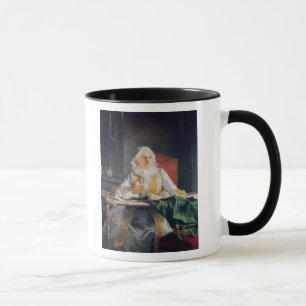 Porträt von Madame Antoine Crozat, 1741 Tasse