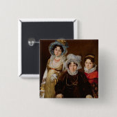 Porträt von Madame de Tangry Button (Vorne & Hinten)