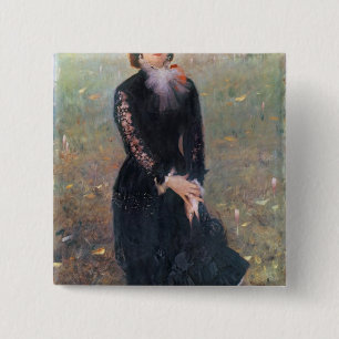 Porträt von Madame Edouard Pailleron, 1879 Button