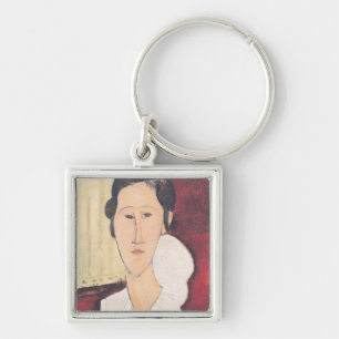 Porträt von Madame Hanka Zborowska, 1917 Schlüsselanhänger