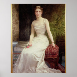 Porträt von Madame Olry-Roederer, 1900 (Öl kann Poster