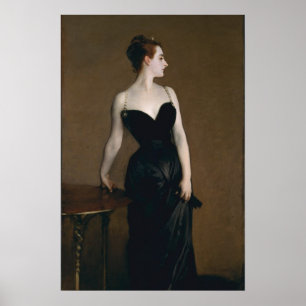 Porträt von Madame X (Madame Gautreau) von Sargent Poster