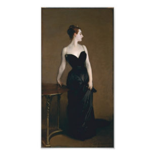 Porträt von Madame X von John Singer Sargent, 1884 Fotodruck