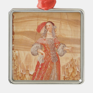 Porträt von Madeleine Bejart in der Rolle von Ornament Aus Metall