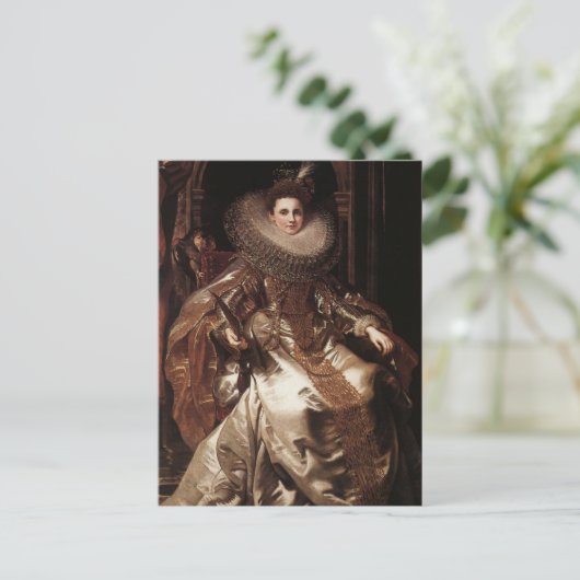 Porträt von Marchesa Pallavicino von Rubens Postca Postkarte (Stehend Vorderseite)