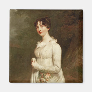 Porträt von Marcia. B. Fox Magnet