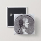 Porträt von Marcus Aurelius Button (Vorne & Hinten)