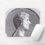 Porträt von Marcus Aurelius Mousepad (Mit Mouse)