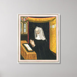 Porträt von Margaret Beaufort, Gräfin von Richmo Leinwanddruck