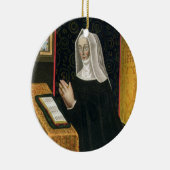 Porträt von Margaret Beaufort, Gräfin von Richmon Keramik Ornament (Rechts)