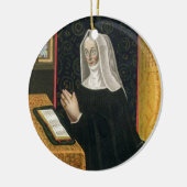 Porträt von Margaret Beaufort, Gräfin von Richmon Keramik Ornament (Links)
