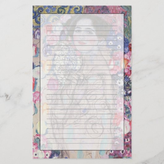Porträt von Maria Munk Briefpapier (Vorderseite)