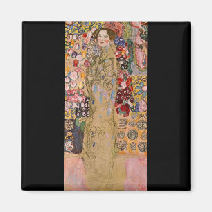 Porträt von Maria Munk durch Gustav Klimt Magnet