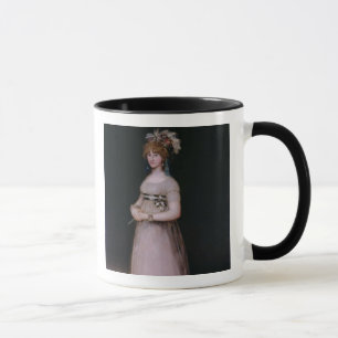 Porträt von Maria Theresa de Bourbon y Vallabriga Tasse