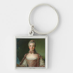 Porträt von Marie Adelaide 1756 Schlüsselanhänger
