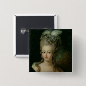 Porträt von Marie-Antoinette Button (Vorne & Hinten)