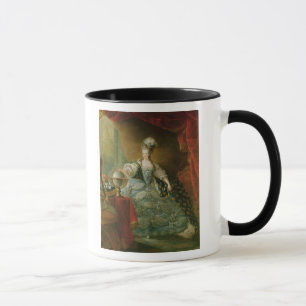 Porträt von Marie Antoinette Königin von Tasse