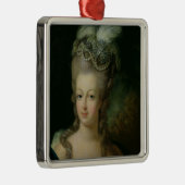 Porträt von Marie-Antoinette Ornament Aus Metall (Rechts)