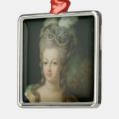Porträt von Marie-Antoinette Ornament Aus Metall (Links)