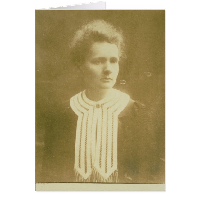 Porträt von Marie Curie (Vorne)
