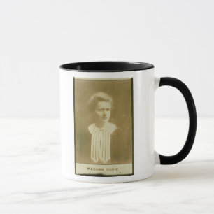 Porträt von Marie Curie Tasse