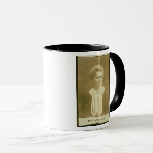 Porträt von Marie Curie Tasse (VorderseiteRechts)