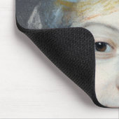 Porträt von Marie Fel 1757 Mousepad (Ecke)