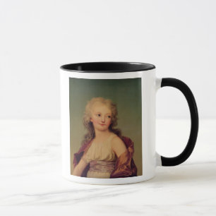Porträt von Marie-Therese Charlotte von Frankreic Tasse